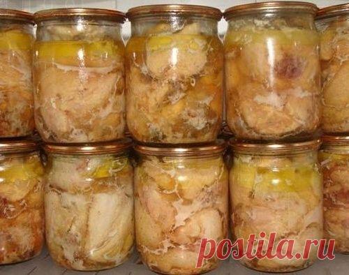Вкуснейшая домашняя тушенка из курицы