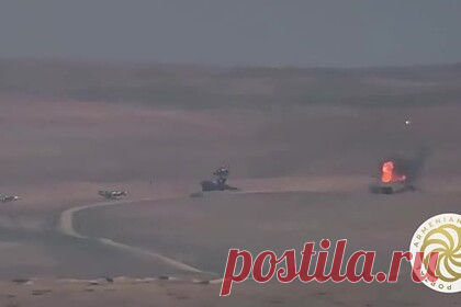Уничтожение азербайджанской «Печоры» армянским боеприпасом показали на видео. В ходе войны в Карабахе осенью 2020 года Вооруженные силы Армении уничтожили зенитный ракетный комплекс С-125-2ТМ «Печора-2ТМ», принадлежавший армии Азербайджана. Как отмечается, удар был нанесен при помощи барражирующего боеприпаса. Момент атаки показали на видео, когда оно было снято, не уточняется.