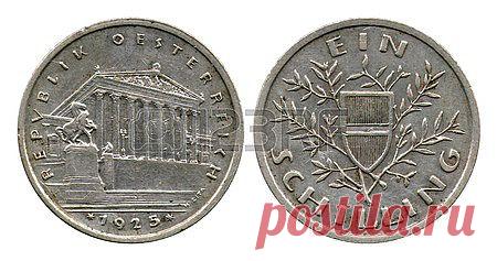 One Shilling, Republic Austria, 1925 Royalty Free Stock Photo, Pictures, Images And Stock Photography. Image 25835708.
