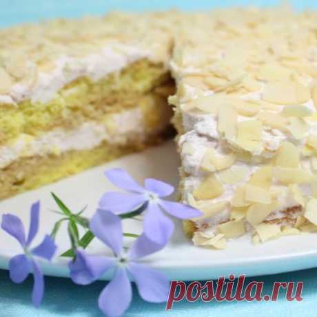 Торт &quot; Королева Снежная &quot;. Не сложный рецепт приготовления