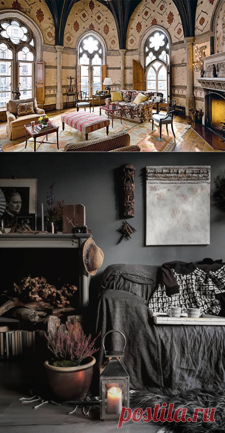 Готический стиль в интерьере: история и характерные особенности