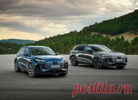 Audi Q6 и SQ6 E-Tron 2025 - интерьер и экстерьер