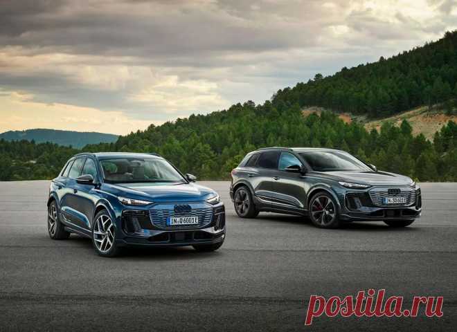 Audi Q6 и SQ6 E-Tron 2025 - интерьер и экстерьер