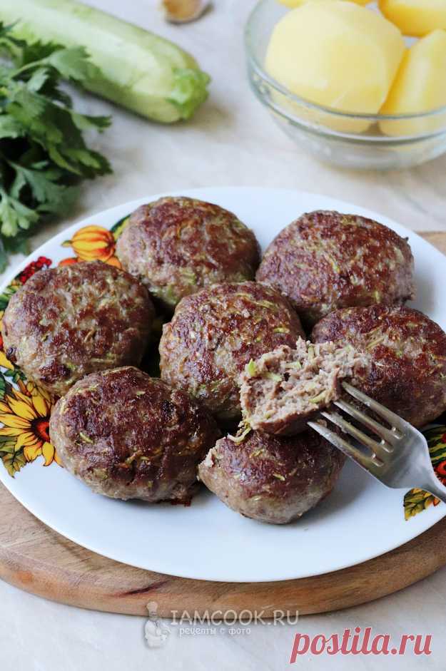 Говяжьи котлеты с кабачком — рецепт с фото пошагово. Как приготовить котлеты из говяжьего фарша с кабачком?