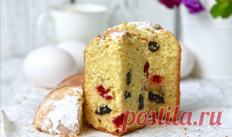 Творожный кулич / Простые рецепты