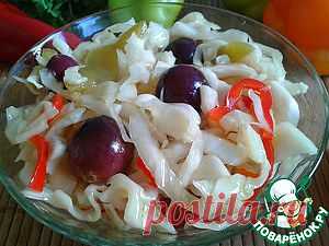 Маринованная капуста - кулинарный рецепт