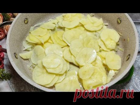 Когда есть КАРТОФЕЛЬ сразу готовлю эту ВКУСНЯТИНУ! Вы точно сейчас пойдёте на КУХНЮ