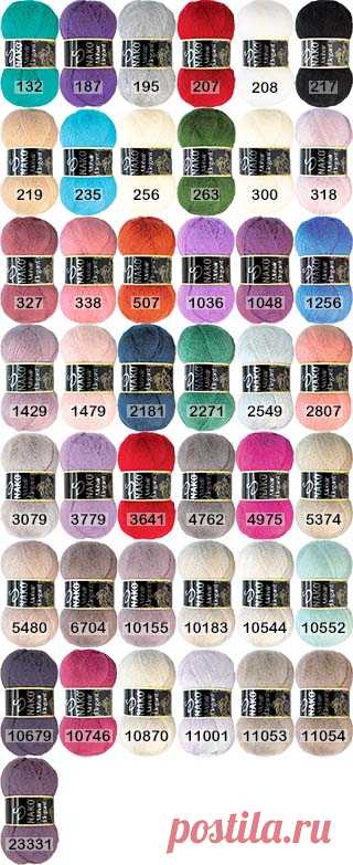 Пряжа MOHAIR ELEGANT NAKO 40% мохер, 60% премиум акрил, 500 м, 100 гр. – купить в интернет-магазине Кудель по привлекательной цене