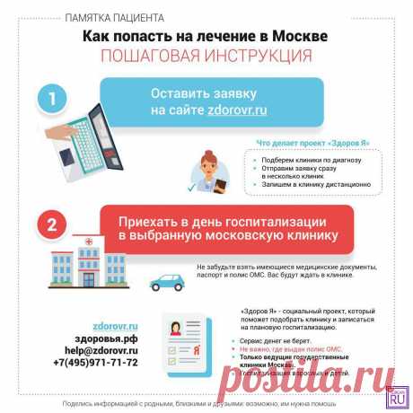 Бесплатно лечиться в Москве могут все: запущен сервис-помощник, организующий лечение