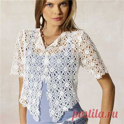 Irish crochet &: BOLERO