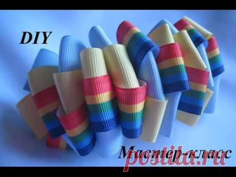Американская заколка Феерверк МК.DIY