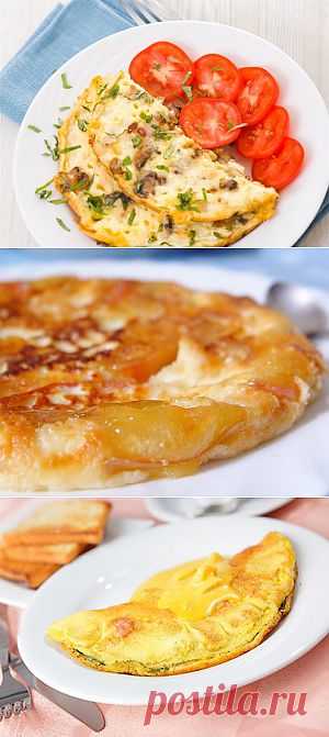 Рецепты омлетов - вкусный завтрак.
