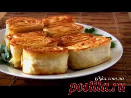 РУЛЕТИКИ из ЛАВАША С КУРИЦЕЙ и СЫРОМ.Горячая закуска.