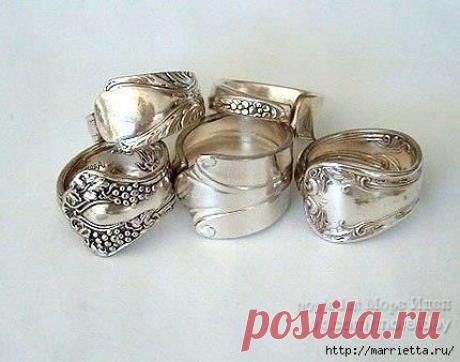 Кольца из ложе / Рукоделие