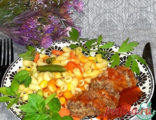 Запечённые мясные котлеты с лисичками – кулинарный рецепт