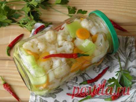 Закатка цветной капусты