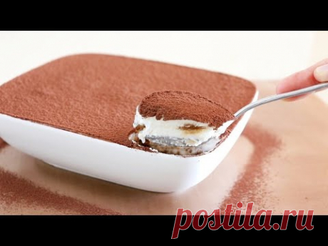 Как приготовить легкий и вкусный рецепт тирамису / рецепт тирамису / тирамису