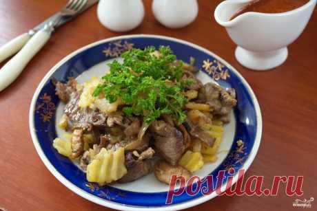 Картофельное рагу с мясом - пошаговый рецепт с фото на Повар.ру