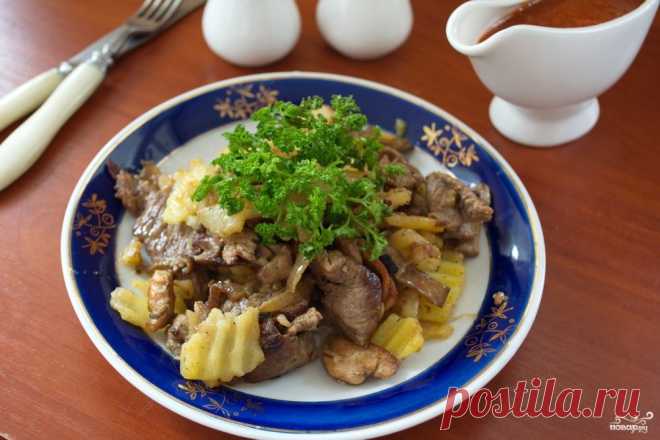 Картофельное рагу с мясом - пошаговый рецепт с фото на Повар.ру