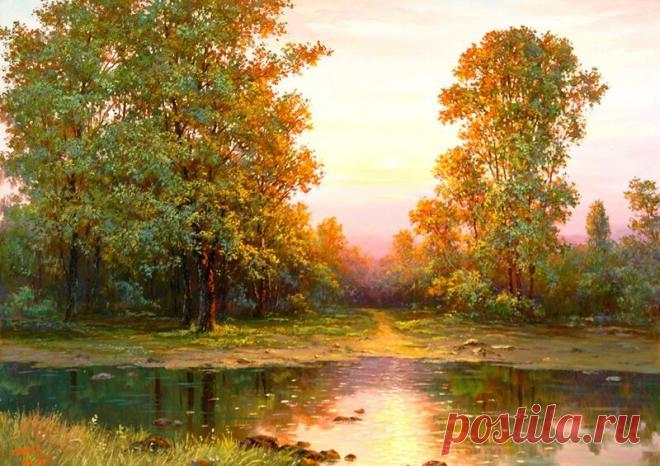 Корейская живопись. Художник Ким Чул-Цзинь