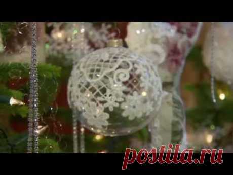 Maja w ogrodzie - Koronkowe bombki - Zobacz jak zrobić samemu (wydanie świąteczne). Odc. 527