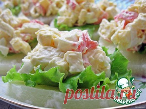 Ананасная порционная закуска