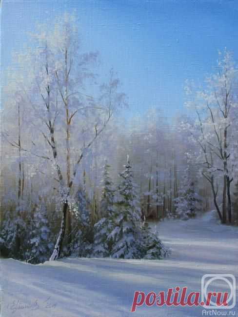 Зимняя сказка. Картины художника. Чувашев Олег Валерьевич. Художники. Картины, картинная галерея, продажа картин