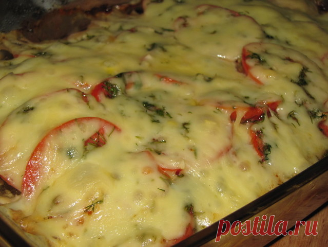 КУРИНАЯ ЗАПЕКАНКА