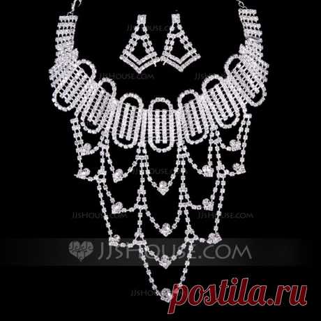 Exquisiten Legierung/Strasssteine Damen Schmuck Sets (011040388) - JJsHouse