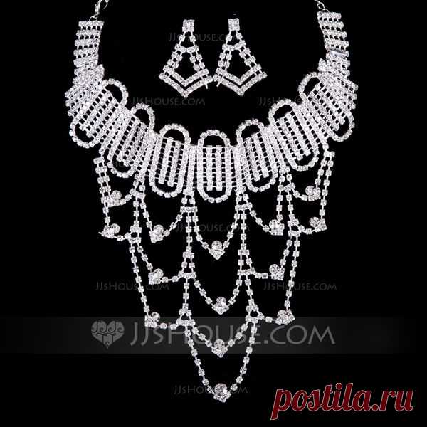 Exquisiten Legierung/Strasssteine Damen Schmuck Sets (011040388) - JJsHouse
