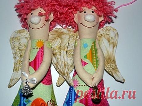 Мастер класс Новогодний Ангел Ерошка - Ярмарка Мастеров - ручная работа, handmade
