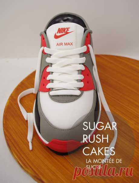 Nike Air Max торт | Сахар Rush Торты Монреаль