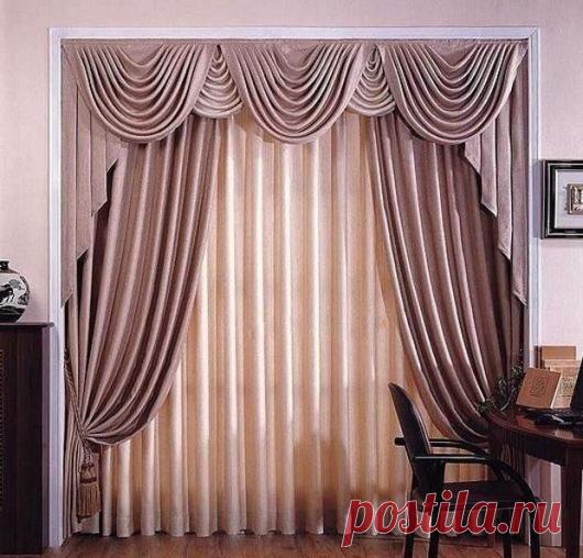 ВЫКРОЙКИ ШТОР С ЛАМБРЕКЕНОМ / Модное Настроение
