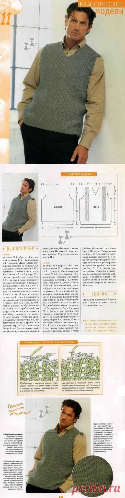 Жилет из жемчужных резинок: Дневник группы «ВЯЖЕМ ПО ОПИСАНИЮ»: Группы - женская социальная сеть myJulia.ru