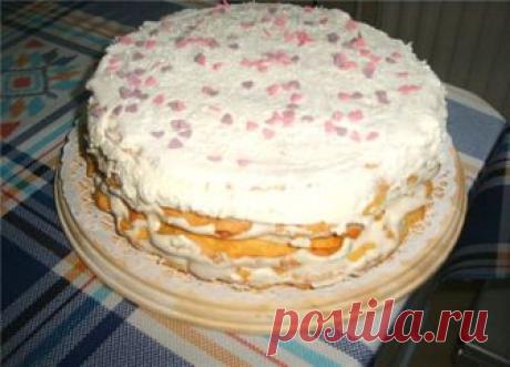 Морковный тортик