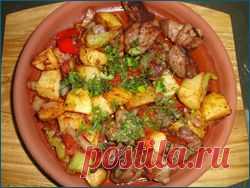 Отжахури из телятины по-Грузински | Кавказская кухня