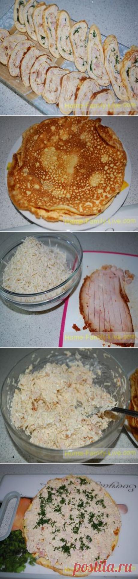 Сырные рулетики - пошаговый фото рецепт