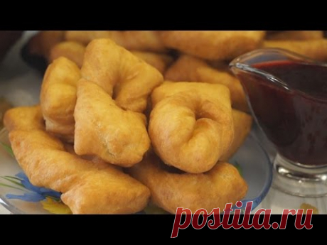 Вергуны (нежный хворост) на кефире