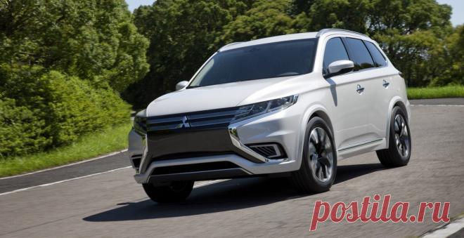 Mitsubishi запускает в серию Outlander с гибридной силовой установкой - UINCAR