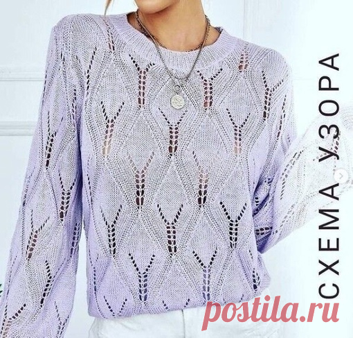 Вязание спицами. Схема