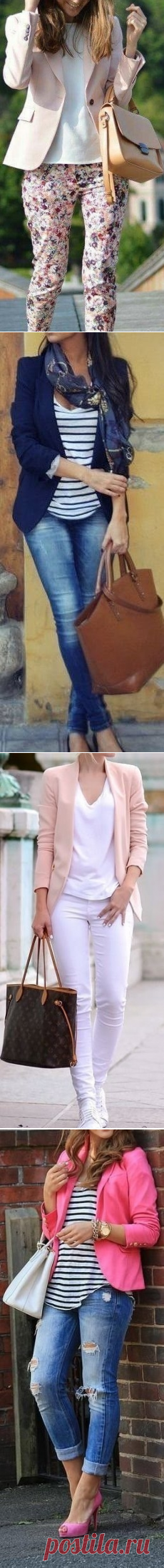 Весенние варианты на каждый день с жакетами — Модно / Nemodno