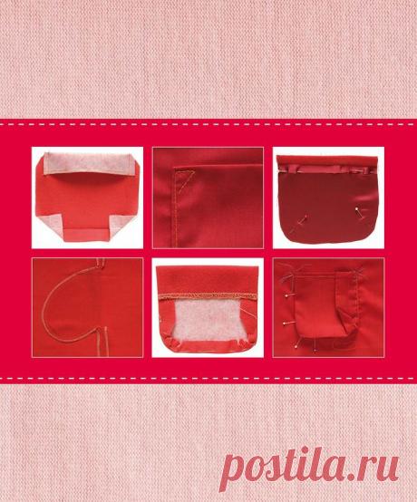Урок шитья.Учимся шить карманы.