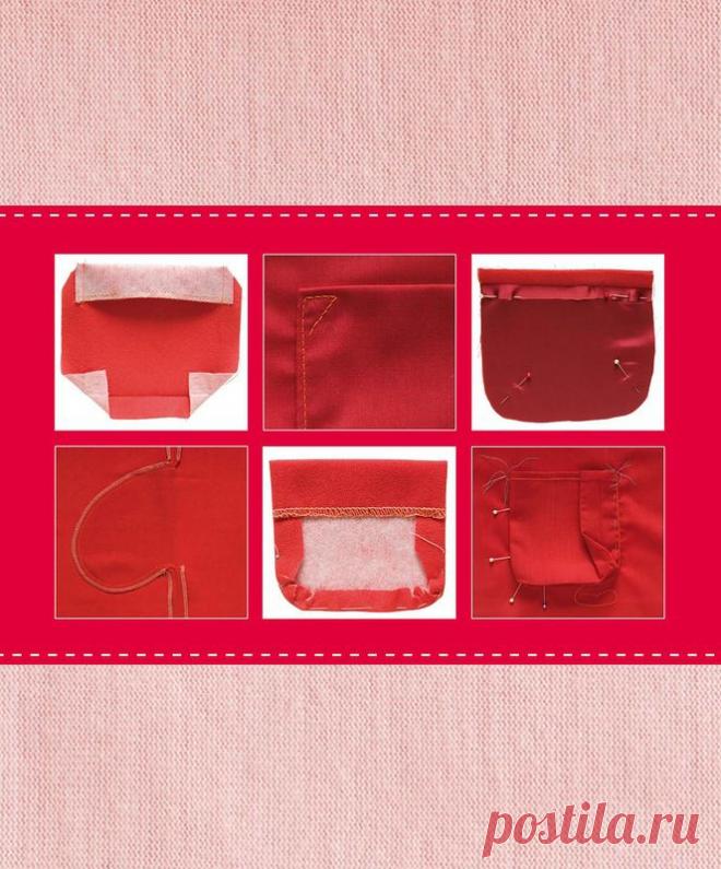 Урок шитья.Учимся шить карманы.