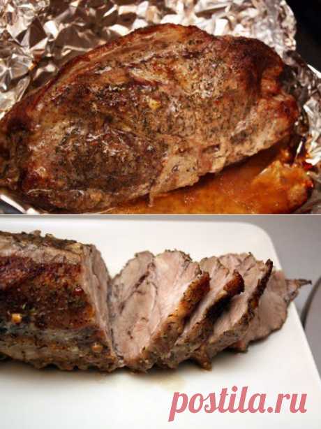 Запекаем вкусно мясо в фольге: советы, хитрости и рецепты приготовления / Простые рецепты
