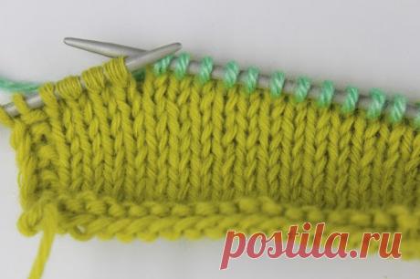 Частичное вязание спицами Приемы вязания. Частичное вязание спицами.
Применимо для выреза горловины, скоса плеча, носков, вытачек