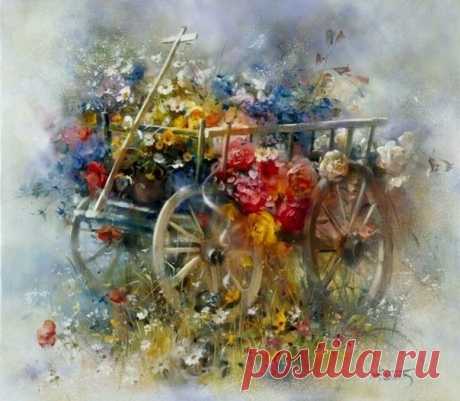 Ну разве это не восхитительно? 
Только представьте какую нежную и романтичную шкатулку можно сделать! 

#разумова_делюськоллекцией #нежность #цветы #любовь #леди