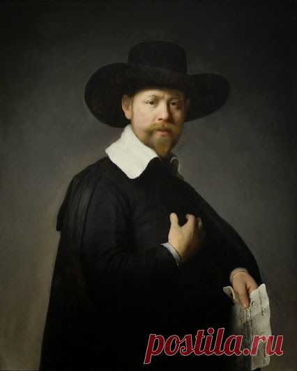 Рембрандт.  Портрет Мартина Луутена 1632