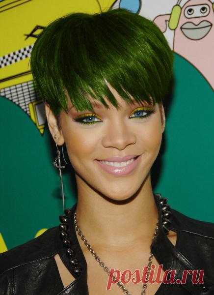 Зеленые волосы (41 фото): видео-инструкция по покраске своими руками, как избавиться от оттенка, краска яркого цвета, фото и цена