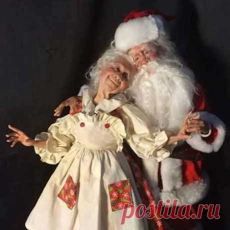 Дед Мороз из полимерной глины | 22 фото | Santa polymer clay