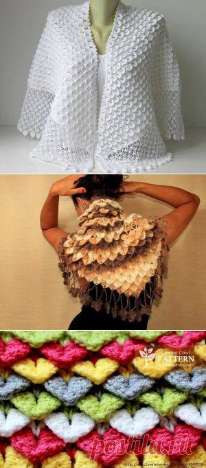 Узор " крокодиловая кожа " идеи и мастер-класс | razpetelka.ru